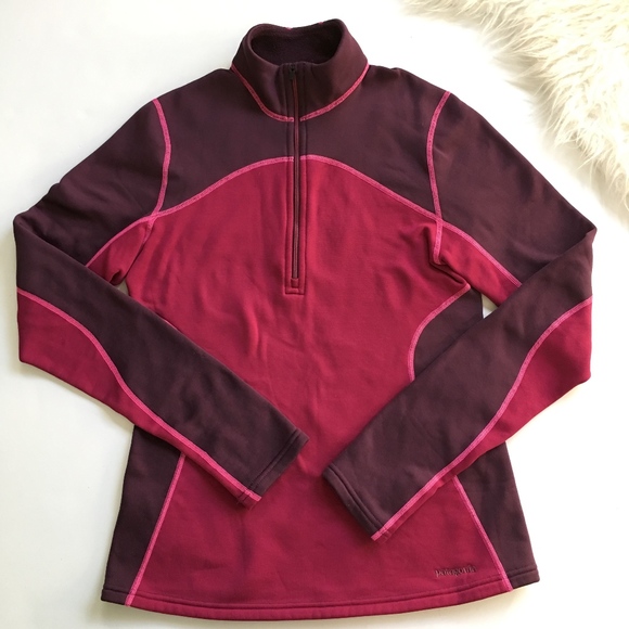 Patagonia 1/4  zip Turtleneck Smooth Fleece Top - Picture 1 of 7
